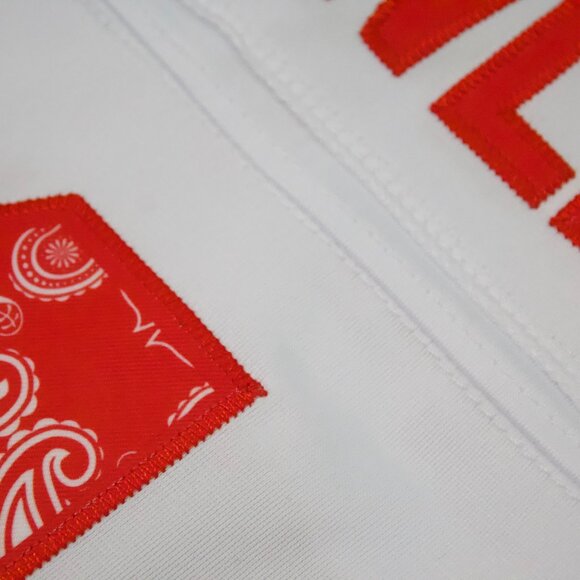 NEW Men's Adidas Boston College Eagles Zay Flowers Welles Bandana Jersey Sz Lg - Picture 9 of 9